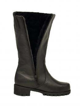 Сапоги женские зимние с молнией