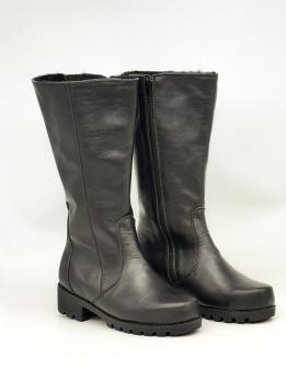 Сапоги женские зимние с молнией